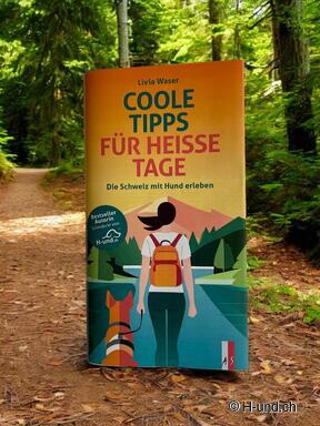 Hundebuch: Coole Tipps für heisse Tage - Die Schweiz mit Hund erleben