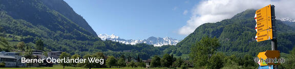 Berner Oberländer Weg: Jakobsweg mit Hund