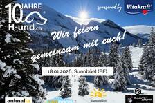 H-und.ch Jubliäumstag: Winterabenteuer mit Hund auf Sunnbüel (BE), 18.01.2026