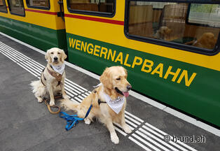 Start ab Lauterbrunnen nach Wengen