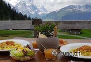 Auch für Kulinarisches ist gesorgt: Bergrestaurant Mägisalp.