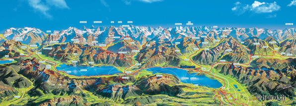 Vielseitige Ausflüge: einfach mit Bahn, Bus und Schiff erreichbar.