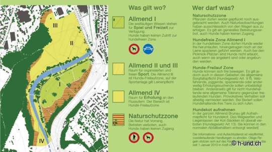 Hunde-Freilauf-Zone Allmend Brunau